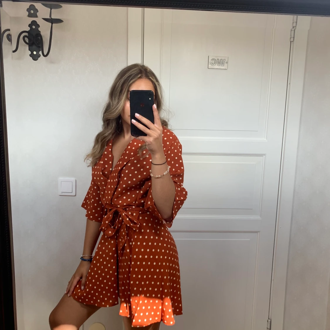 Prickig somrig klänning - 91