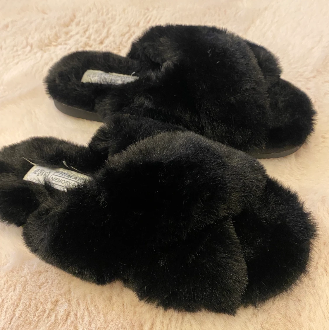 Fluffiga tofflor - 90