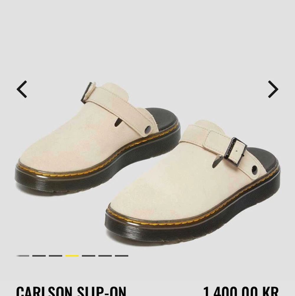 !Sökes! Jag är ute efter Carlson slip on suede från Dr. Martens i beige strl 39. . Skor.