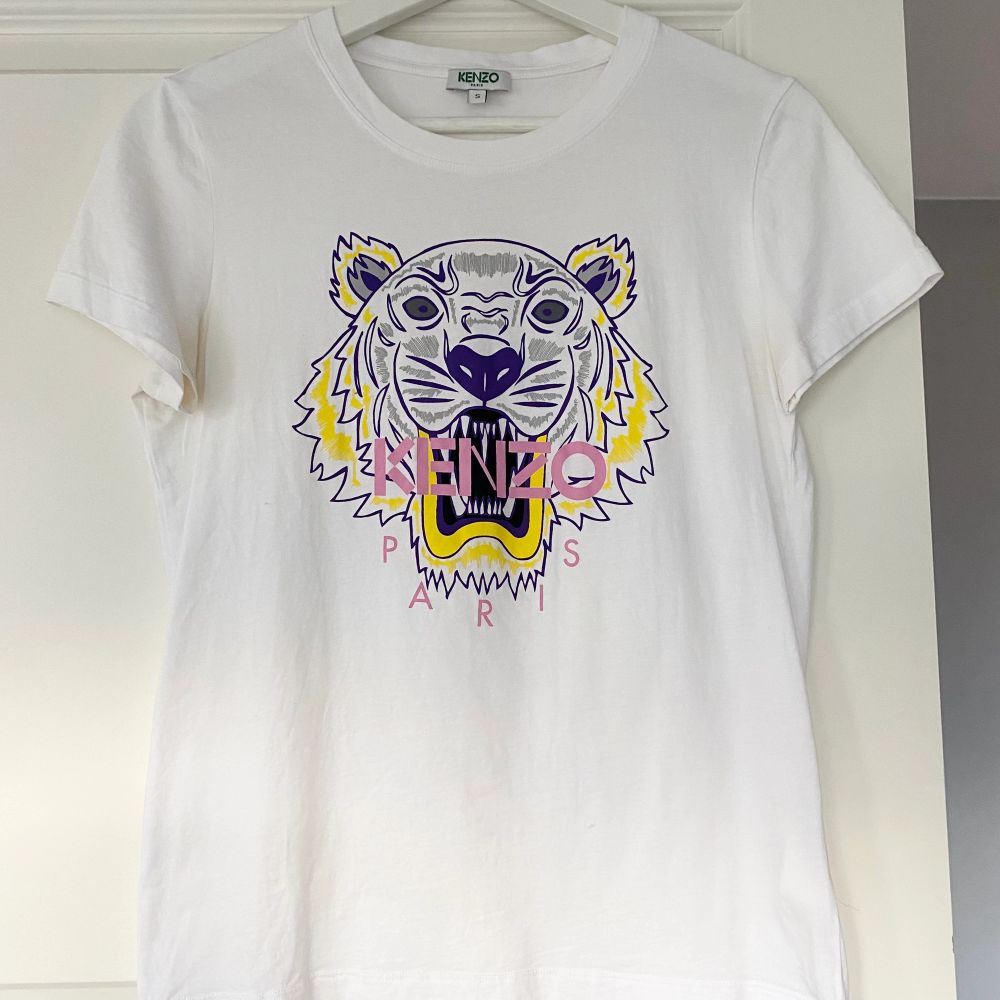 Kenzo top tshirt vit