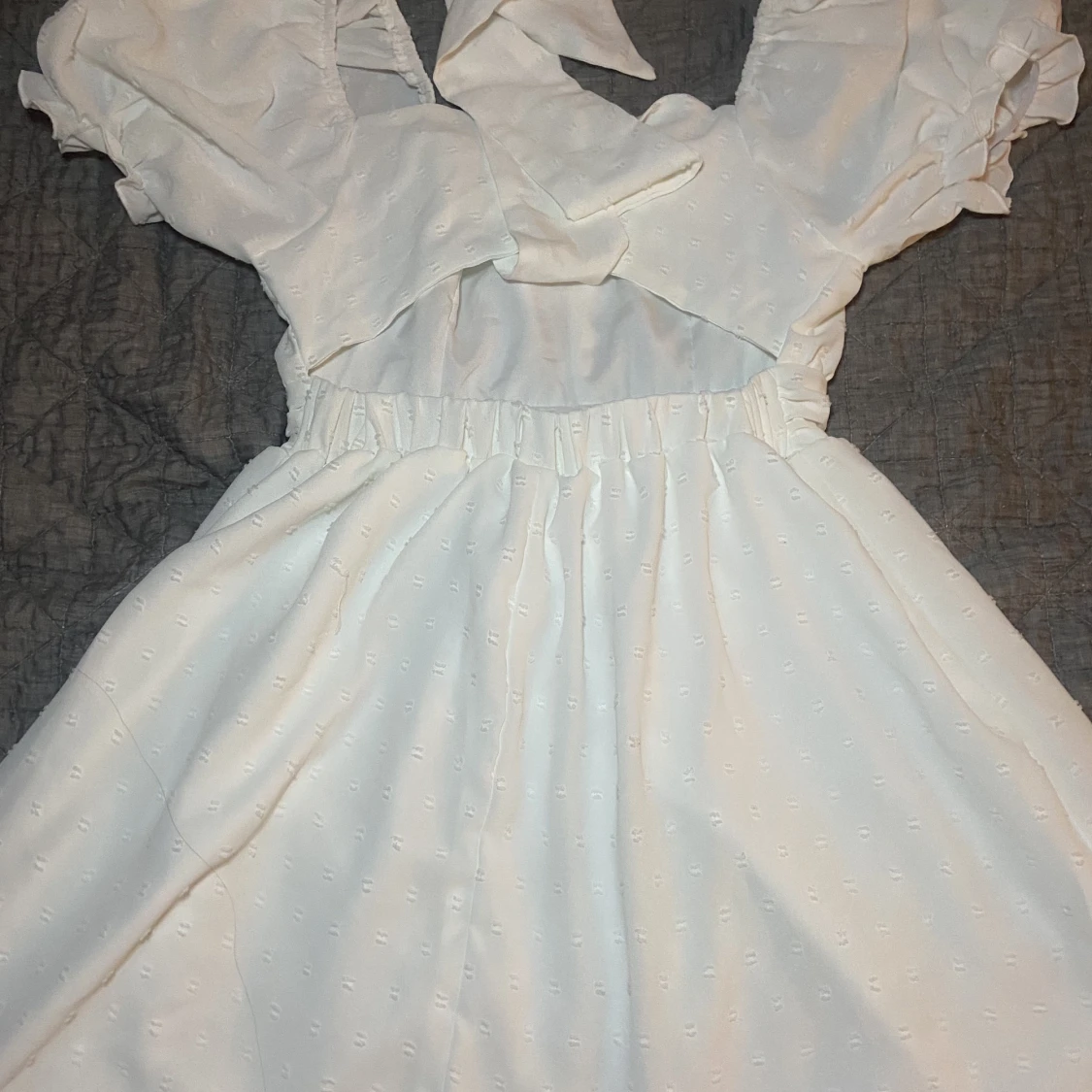 Vit sommarklänning - 90