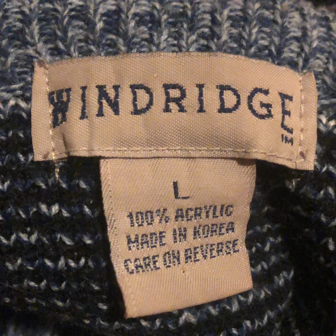 Windridge akryltröja - 90