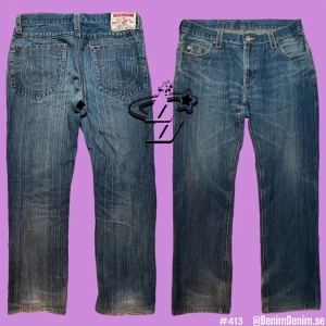 true religion jeans - trueys i modell billy😈ytterben 100cm😈innerben 76cm😈midja rakt över 45cm😈