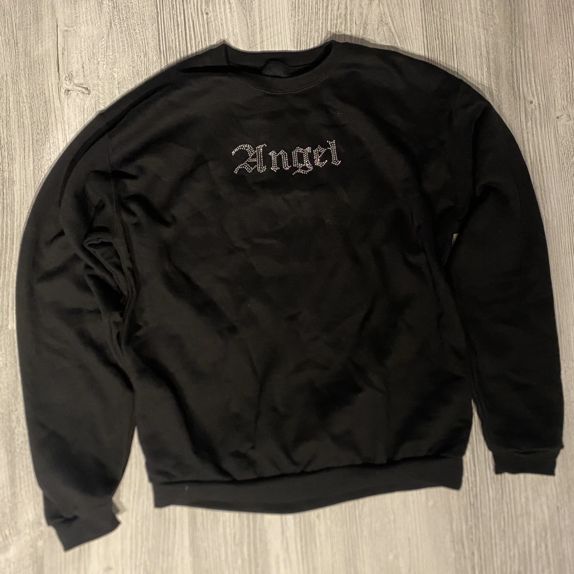 Angel Rhinestone Sweatshirt  - 90