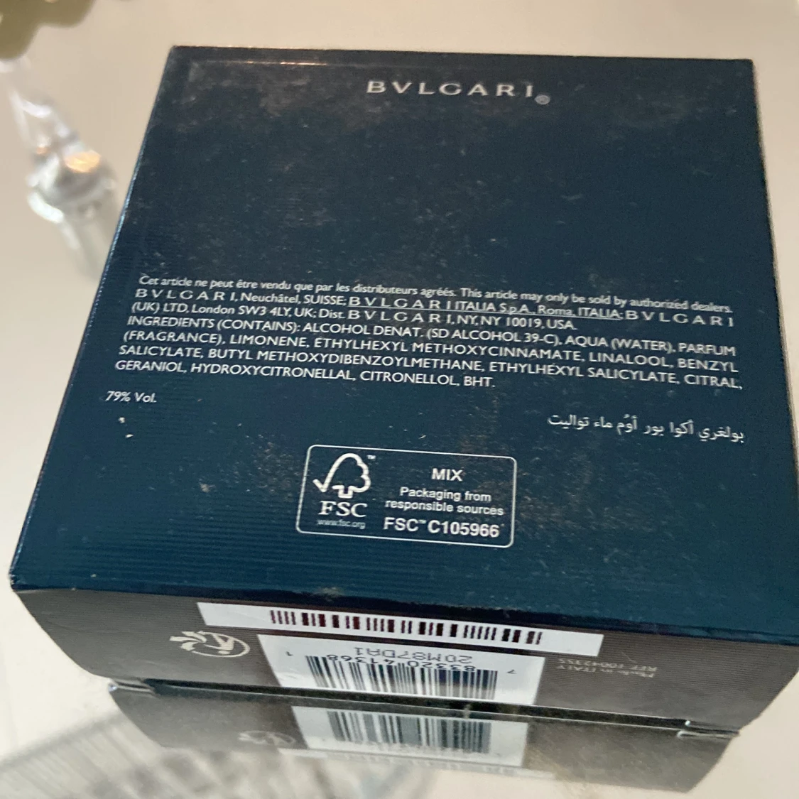 Parfym bvlgart Alva Pour homme - 90