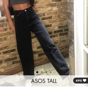 Svarta jeans asos tall  - Svarta jeans från asos tall nypris 440 Stl w26/ l36 Köp inte direkt!! 
