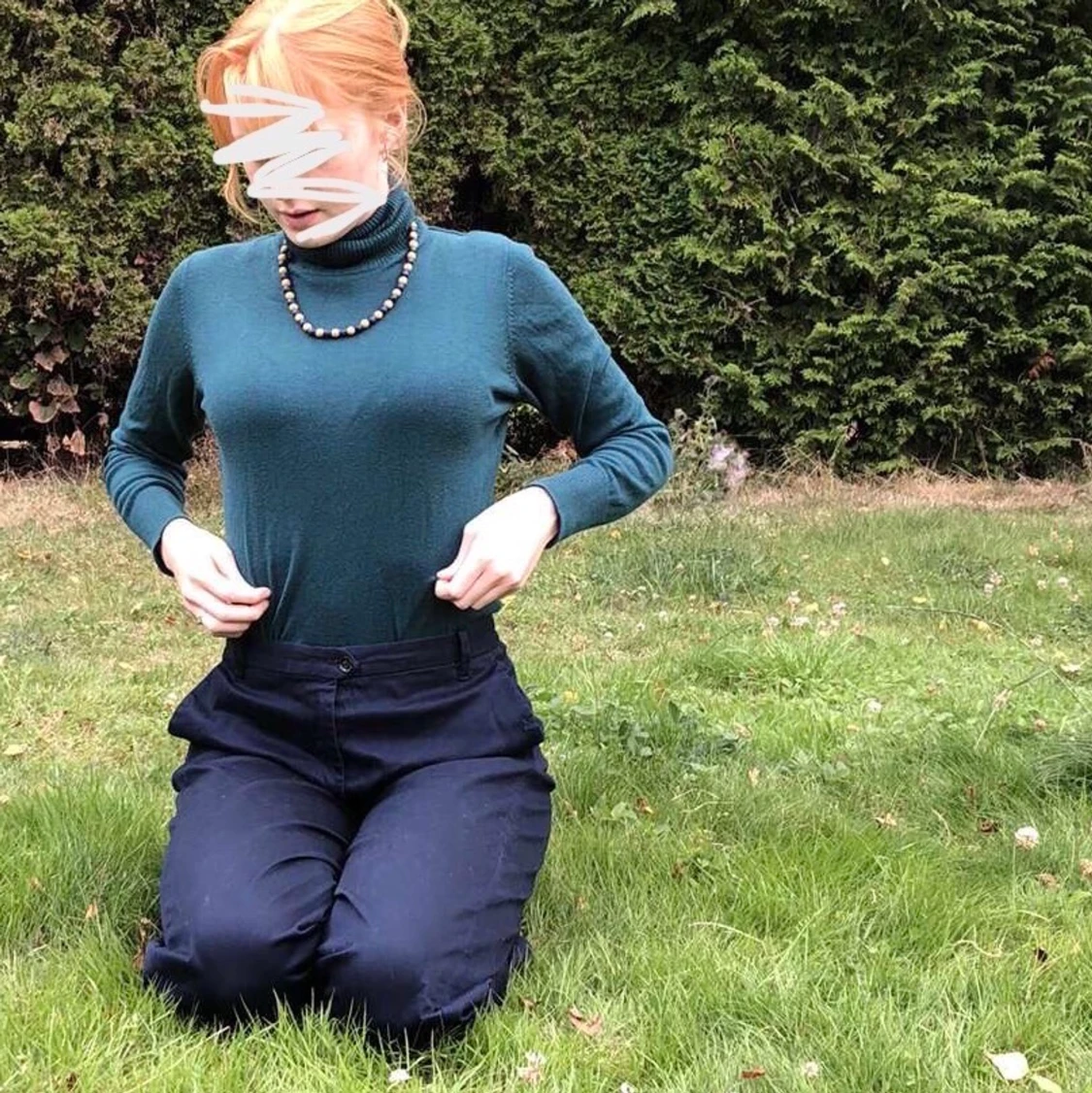 Grön polotröja  - 90