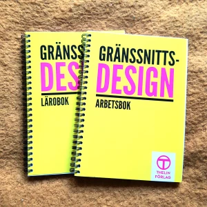Gränssnittsdesign Meg Marnon Thelin - Gränssnittsdesign lärobok och arbetsbok. Inga defekter eller anteckningar.  Jag säljer böckerna tillsammans för 300 kr eller separat, då kostar läroboken 200 kr och arbetsboken 100 kr.