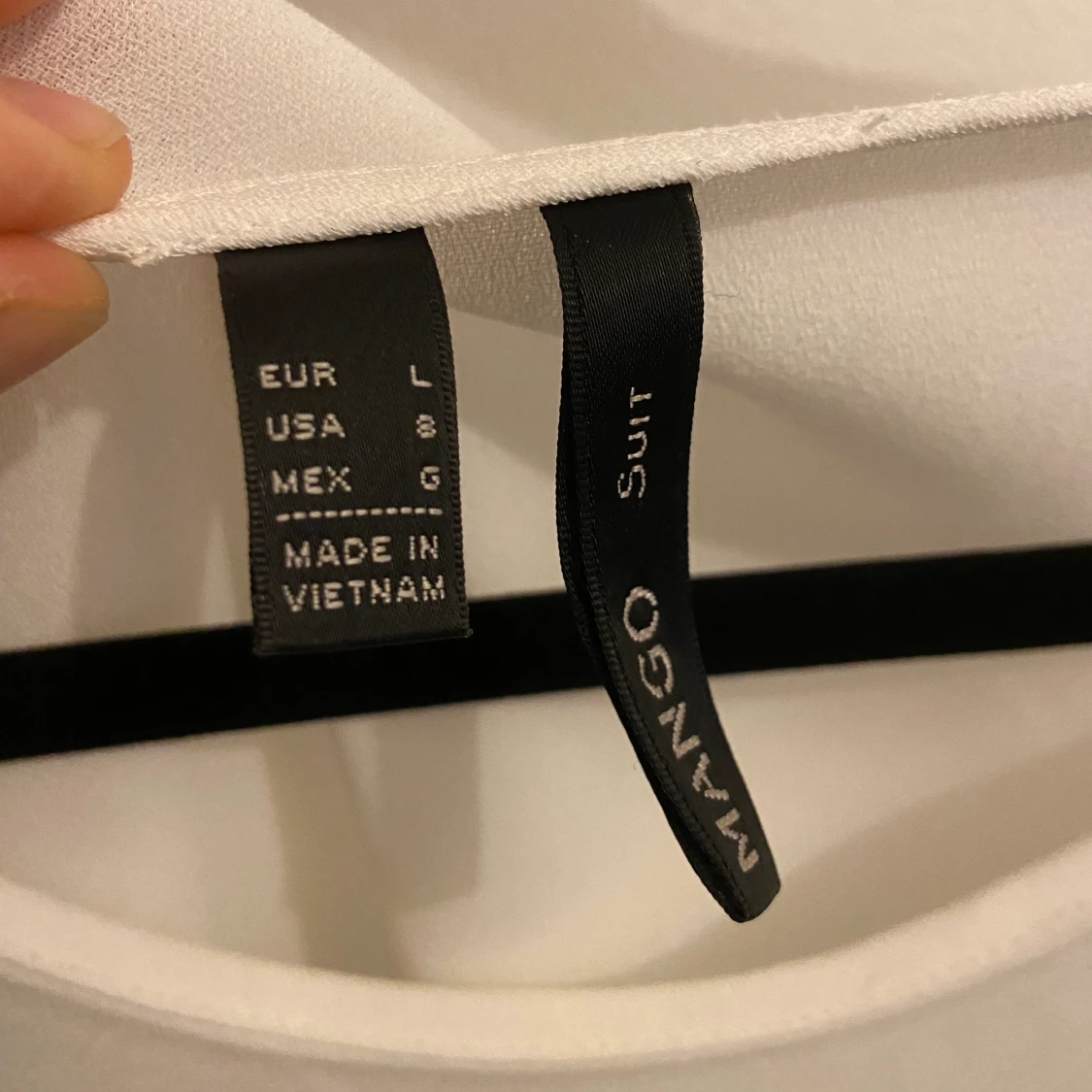 Vit blus från Mango - 91