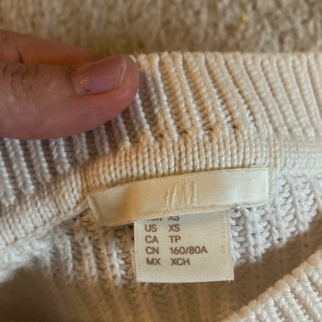 Stickad tröja från hm - 91