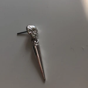 Örhängen - Silvriga örhängen med dödskallar💀fint skick!✨skriv privat för frakt!❤️