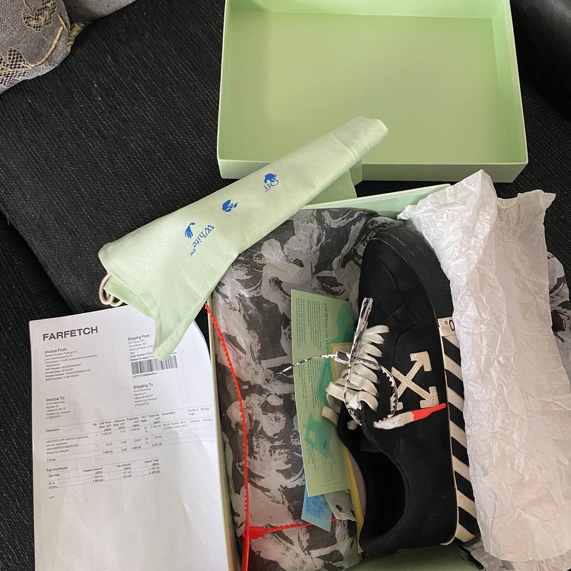 Offwhite skor stl 43 - 90