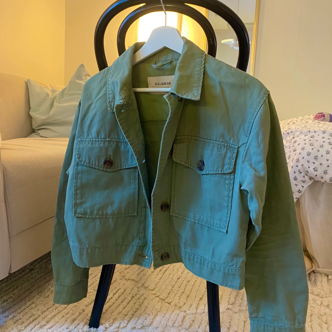 Grön jacka - 90