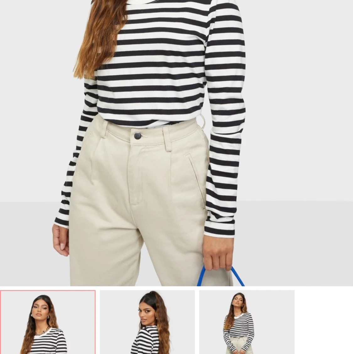 Randig tröja från Nelly - 90