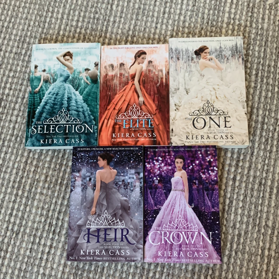 Hela ”The selection” serien