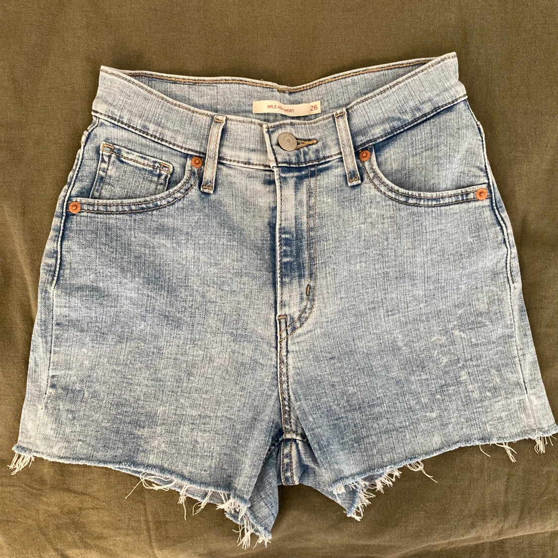 Levi Levis Jeansshorts Shorts Hög Midja  - 91