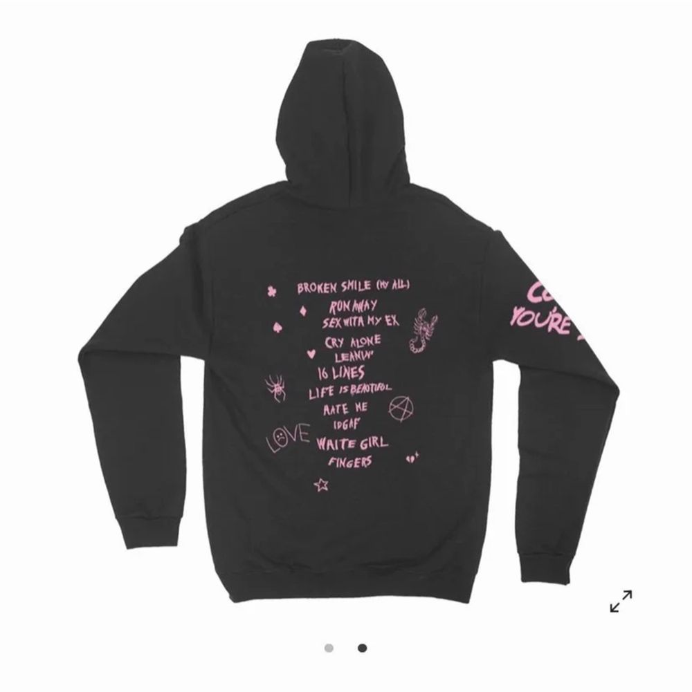 Lil peep hoodie köpt från lil peeps egna hemsida, äkta! 250kr + frakt 🚚 . Huvtröjor & Träningströjor.
