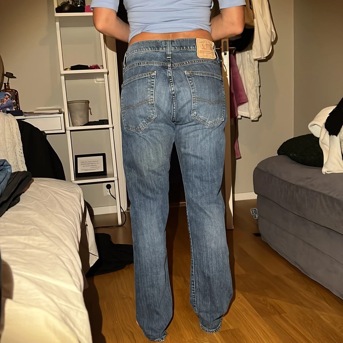Jeans köpt second hand  - 90