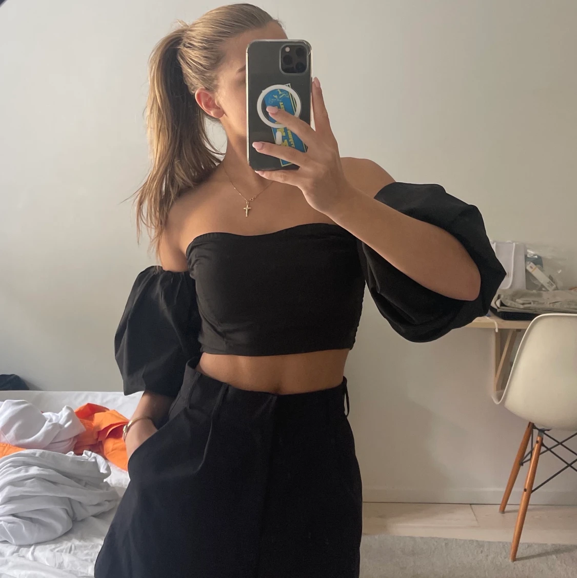 Svart topp - 90