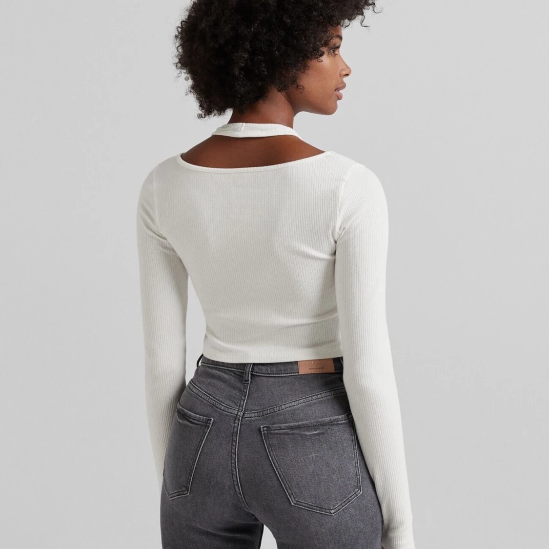 Vit topp Bershka  - 90