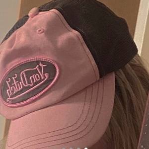 Von Dutch keps  - Så cool rosa & brun vintage Von Dutch keps 🌻🌸💗