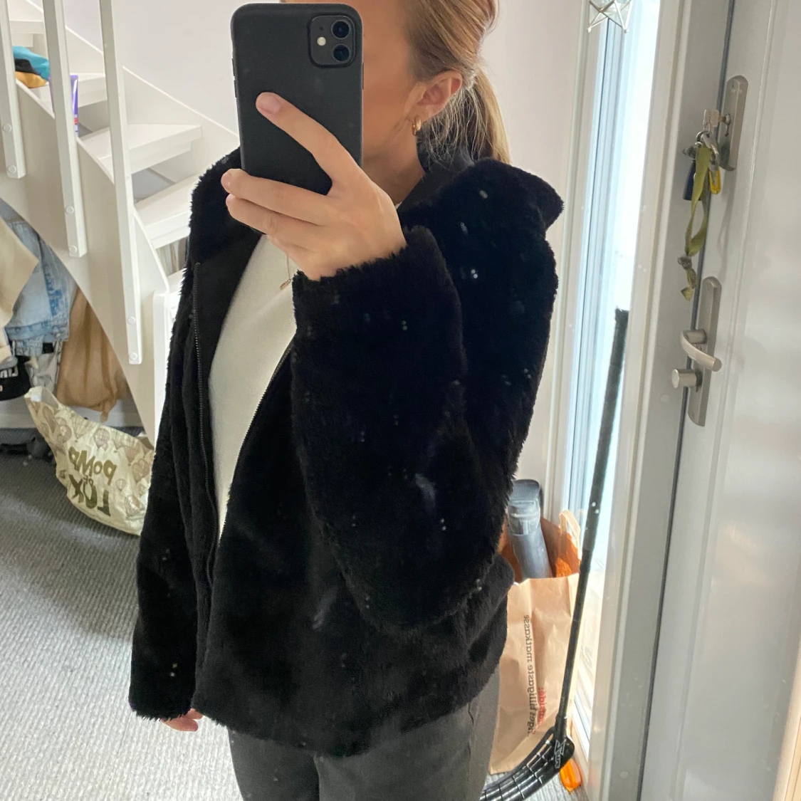 Fluffig jacka - 91