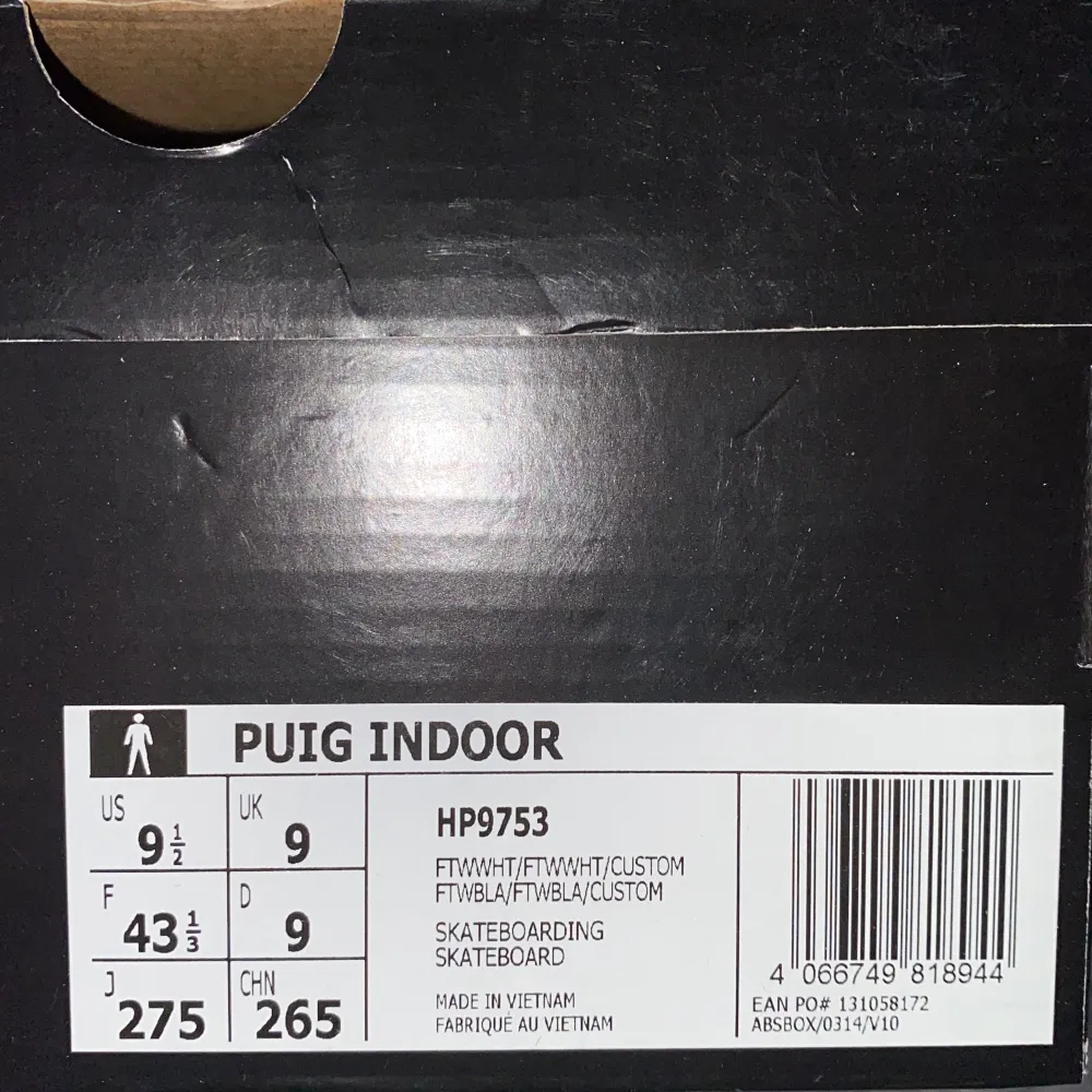 Adidas Skatebording Puig Indoor Nysläpp Brand new/helt nya/fresh out the box Size 43/9,5 Nypris 950kr. Skor.