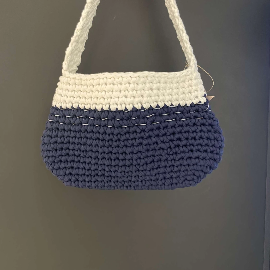 Virkad sommar väska - 90