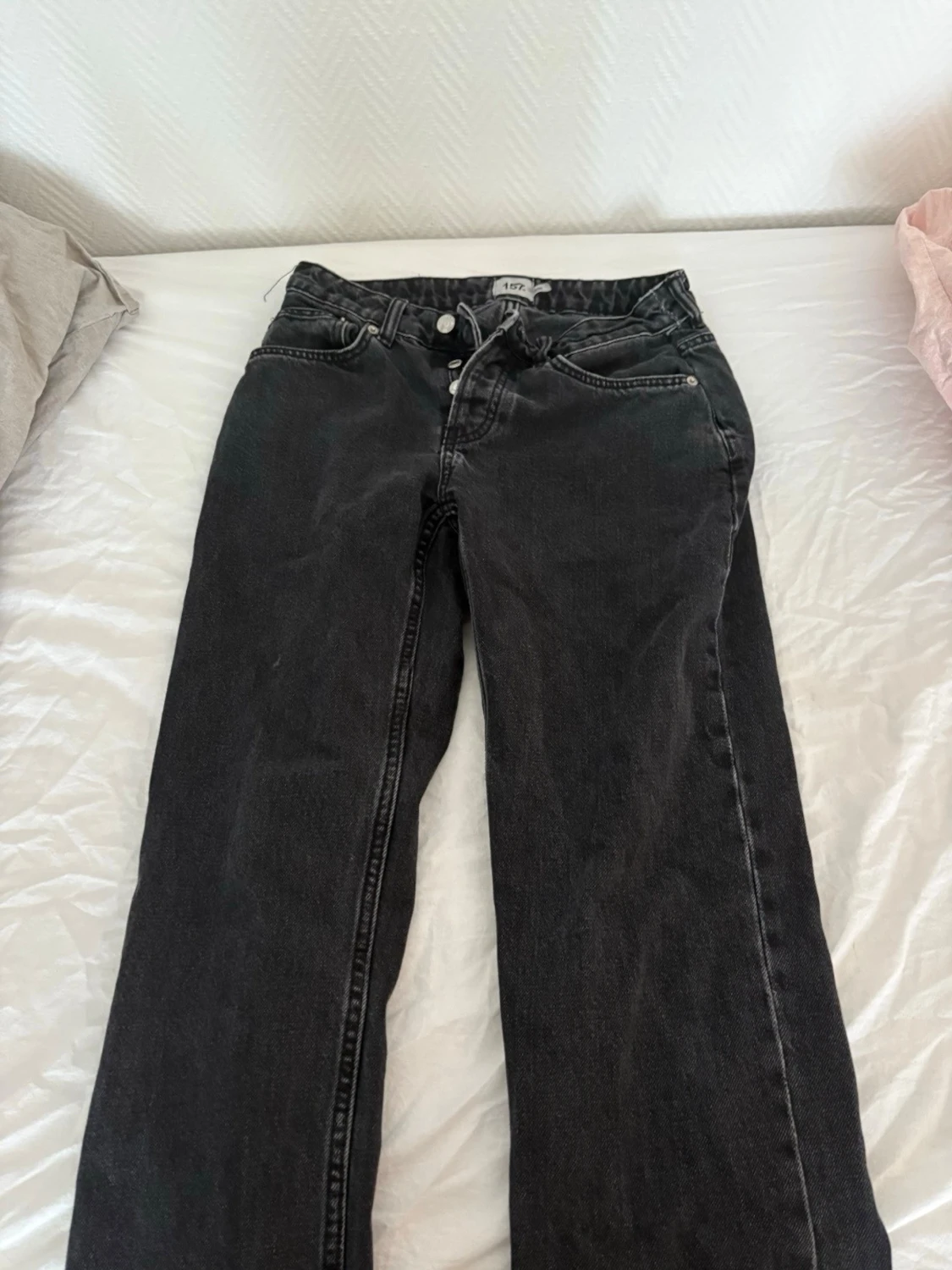Svarta raka jeans från Levi's