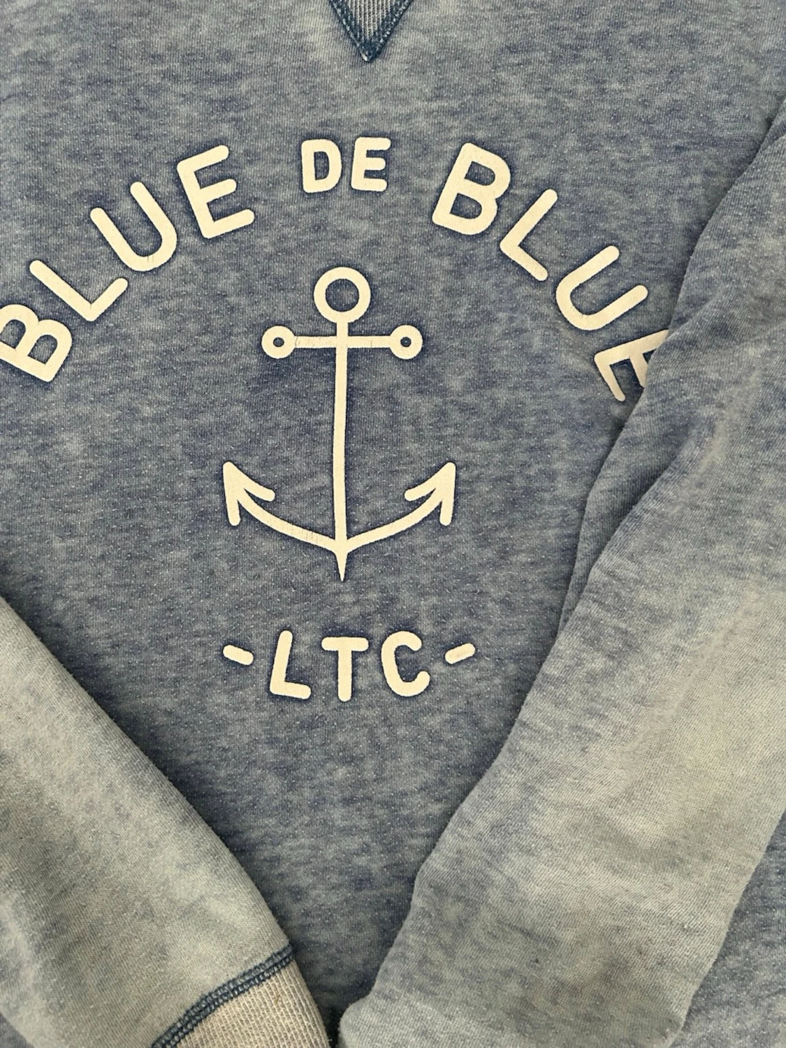 Blå sweatshirt Le Temps des Cerises - 3