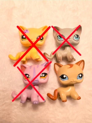 littlest pet shop - Short hair katter. Pris per styck. Är inte säker på om de är äkta eller inte, men de ser äkta ut.