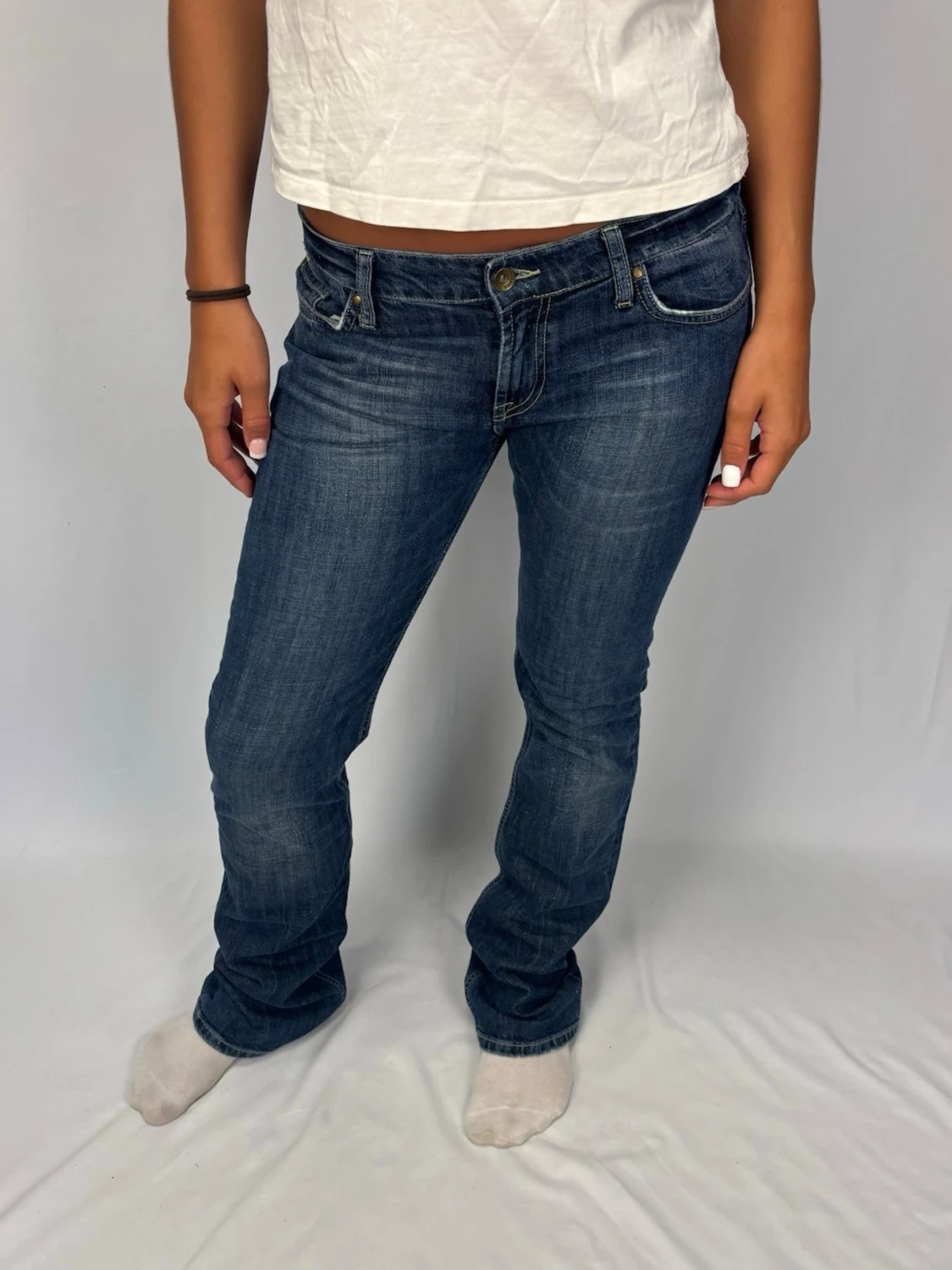 Lågmidjade Jeans - 1