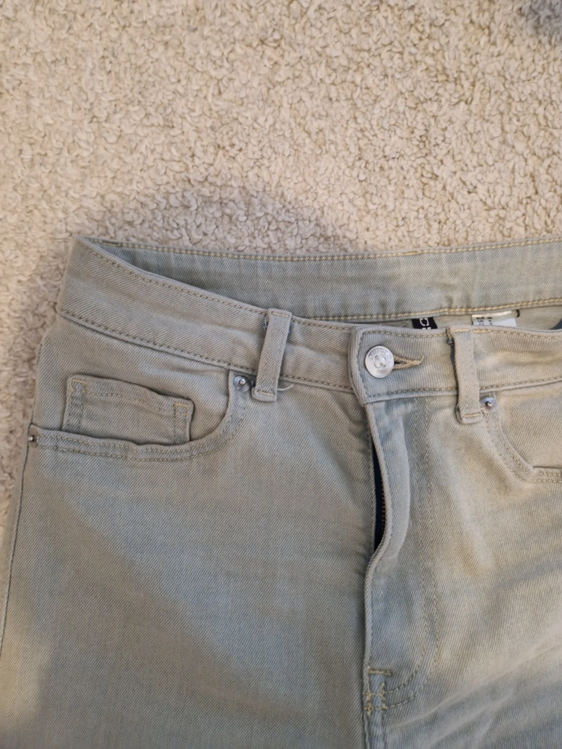 Grå bootcut jeans - 1