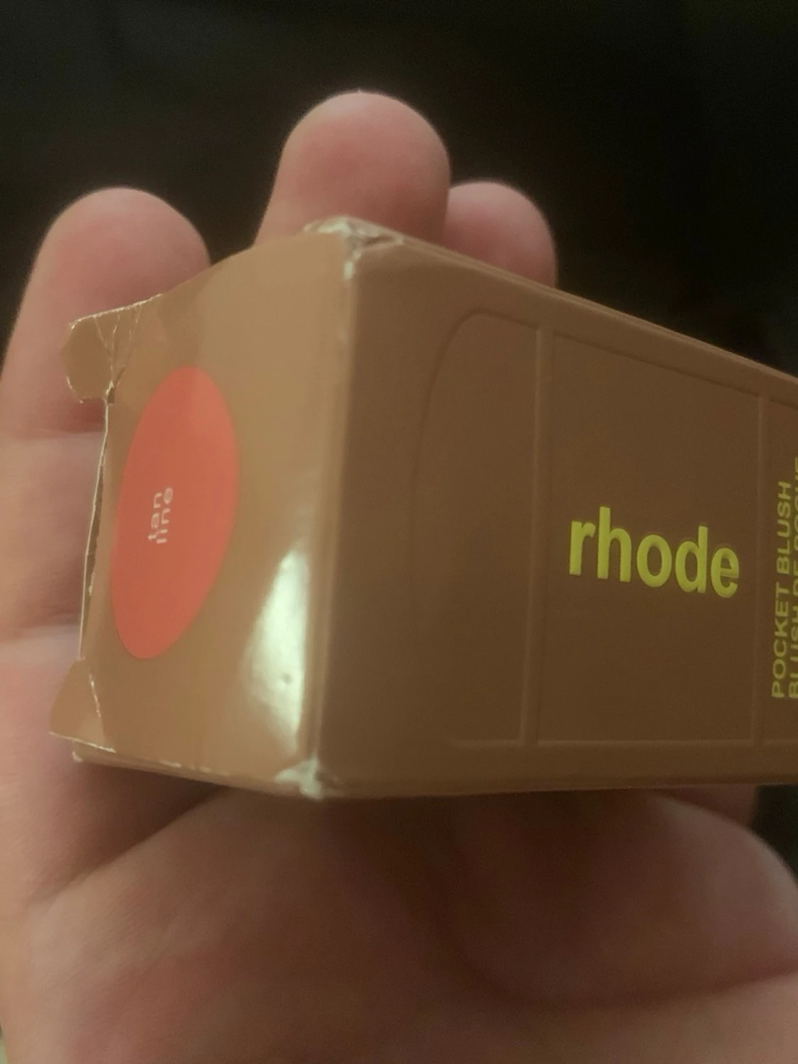 Rhode Pocket Blush Tan Line - 1
