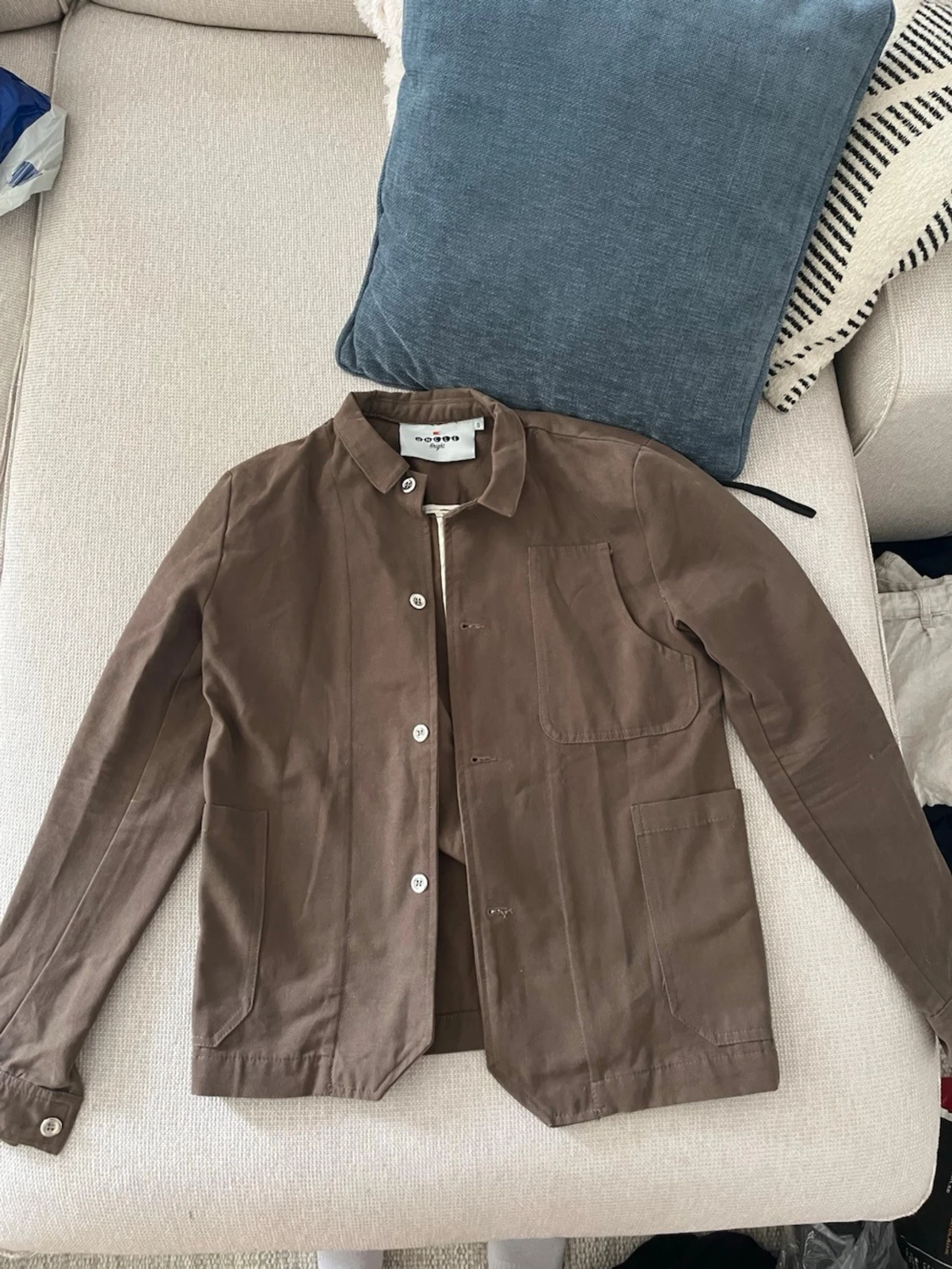 Brun overshirt från Uncle Bright, S