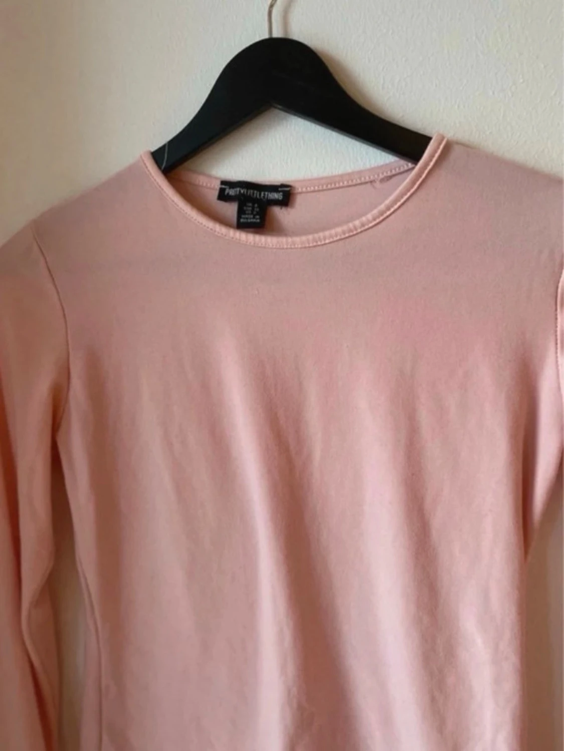 Ljusrosa långärmad topp - 3