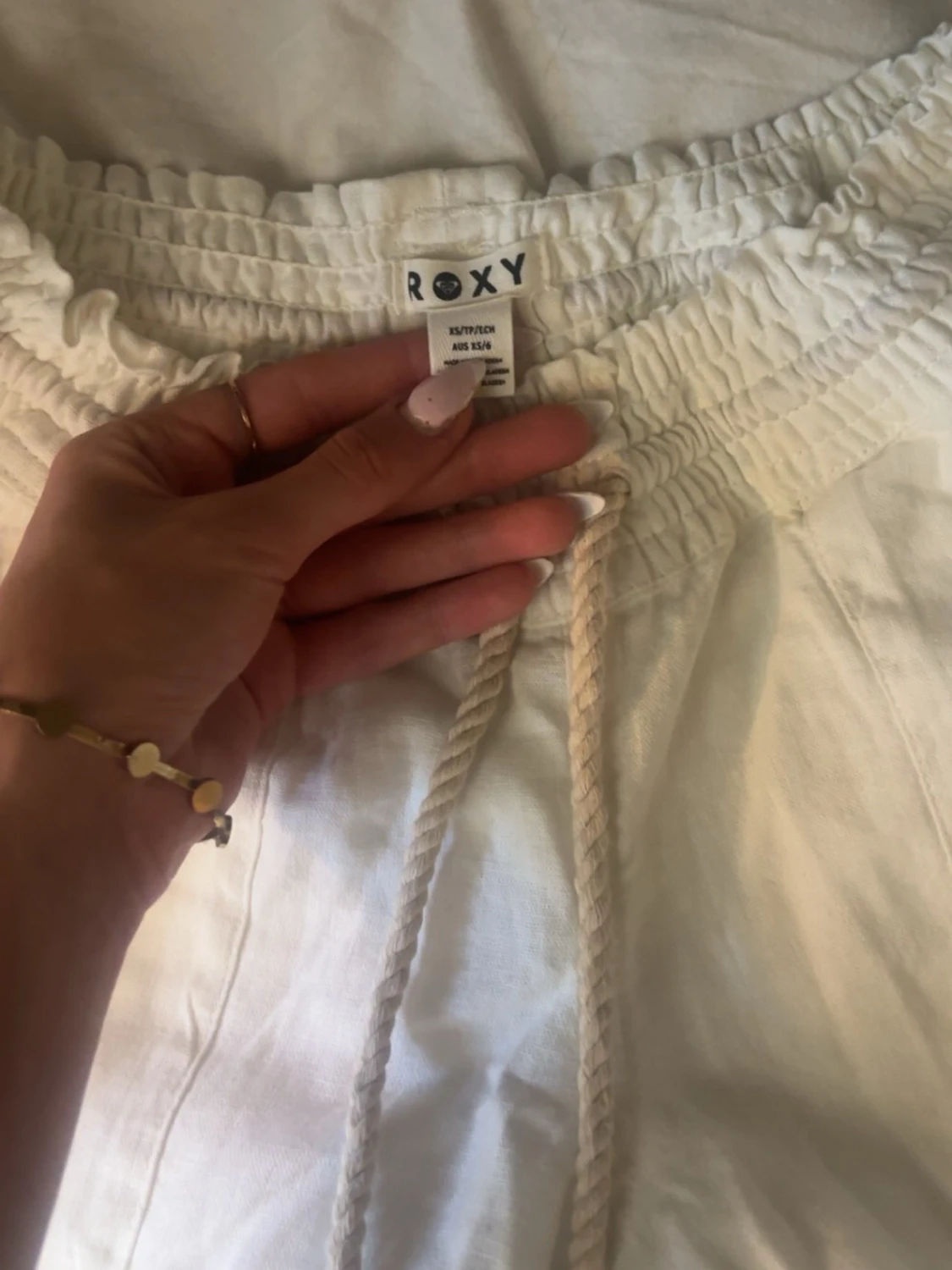 Vita linnebyxor från Roxy - 1