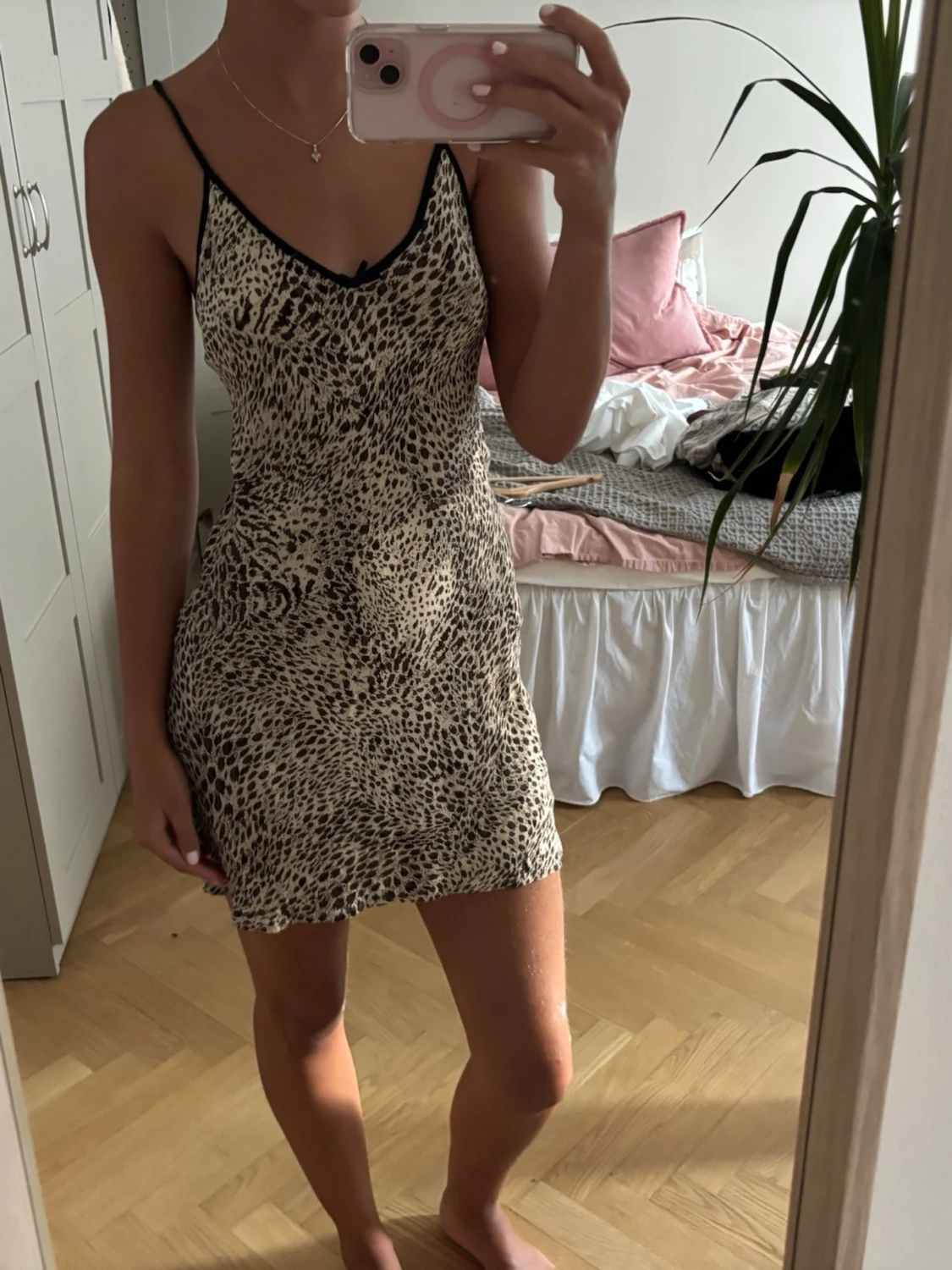 Leopard klänning - 1