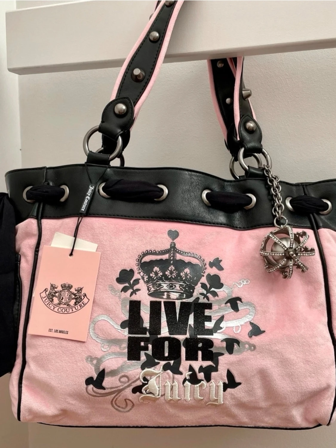 Juicy Couture rosa handväska