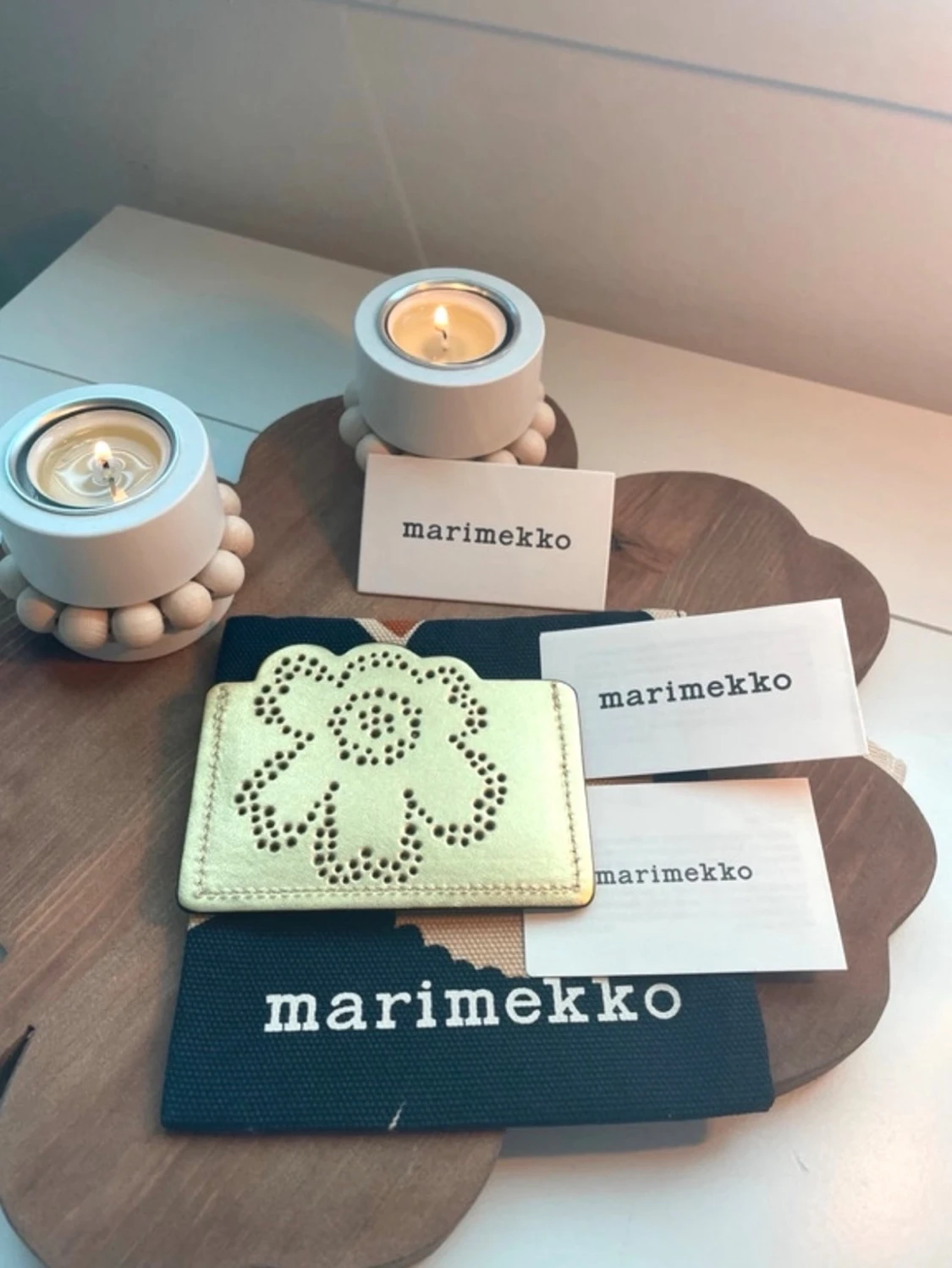 Marimekko Unikko Imprint card holder - 3