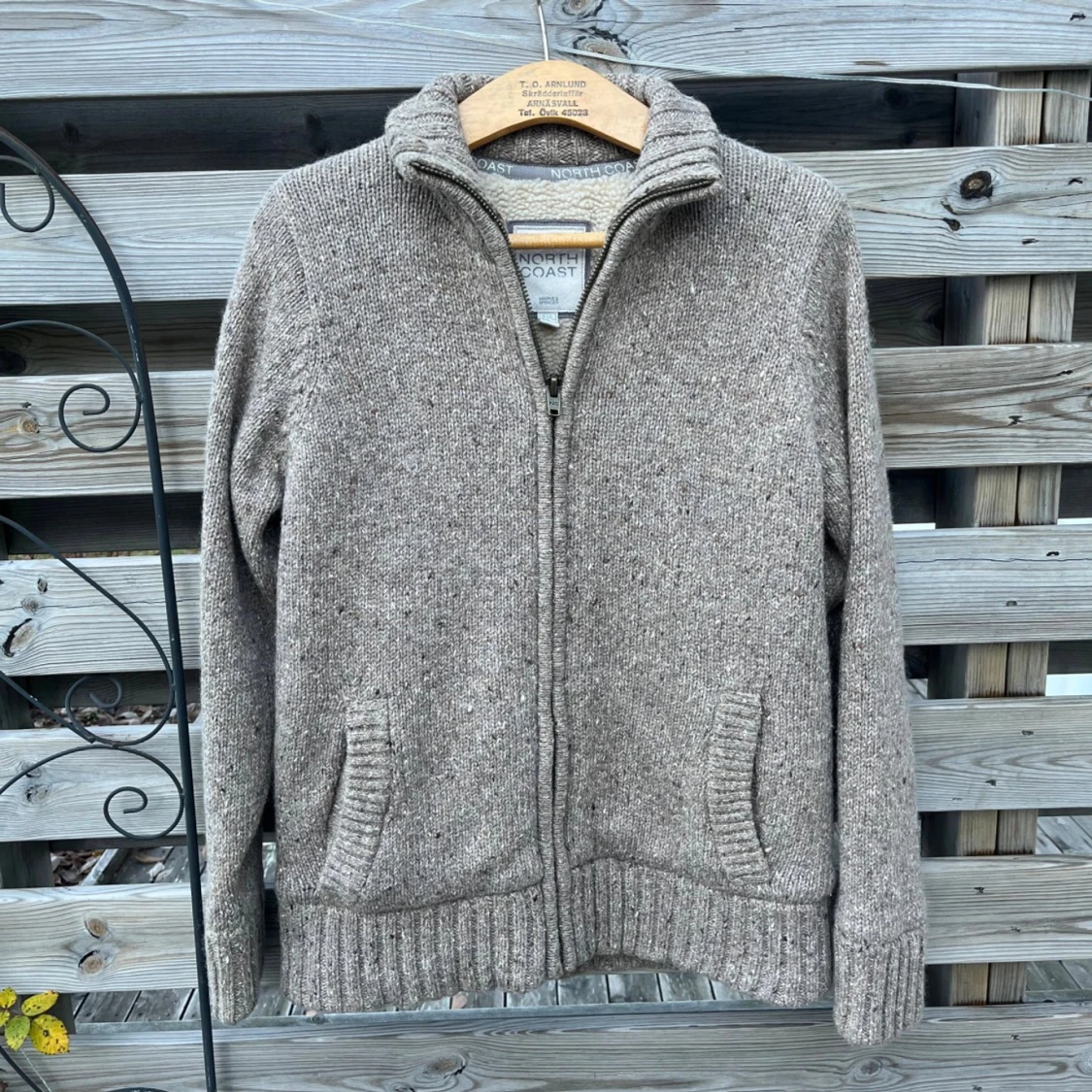 Stickad Fodrad Cardigan  - 1