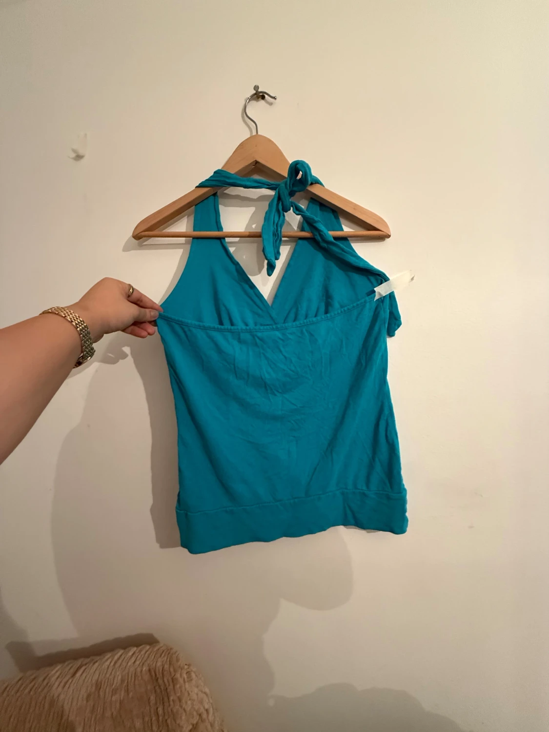 Turkos linnetopp från H&M - 2