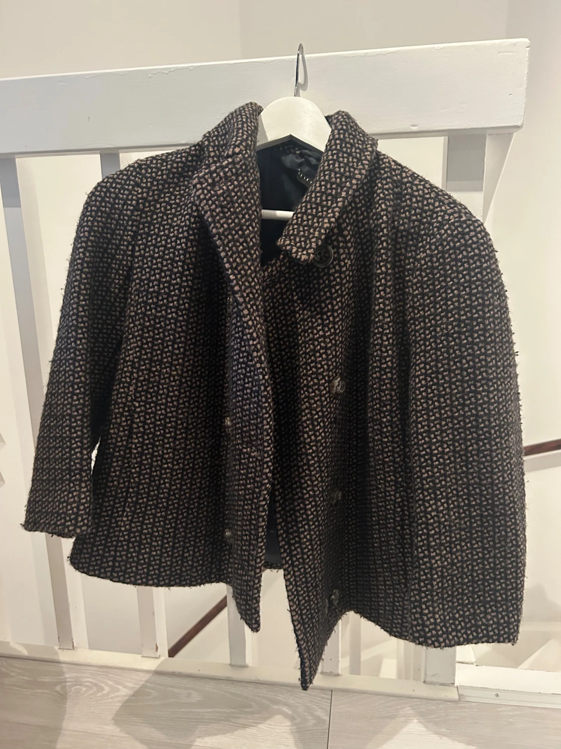 Kappa med trekvartsärmar