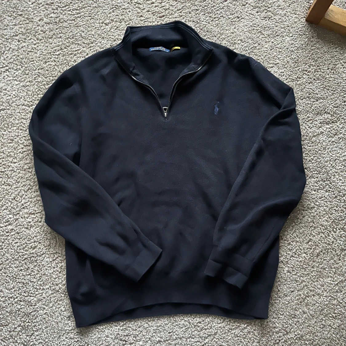 Marinblå half zip tröja Polo Ralph Lauren - 1