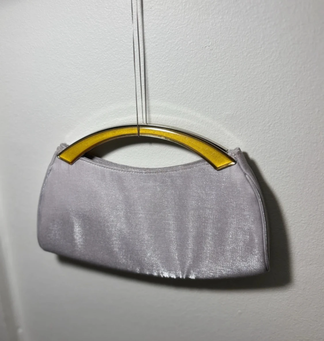 Retro satinväska - unik festväska - 2