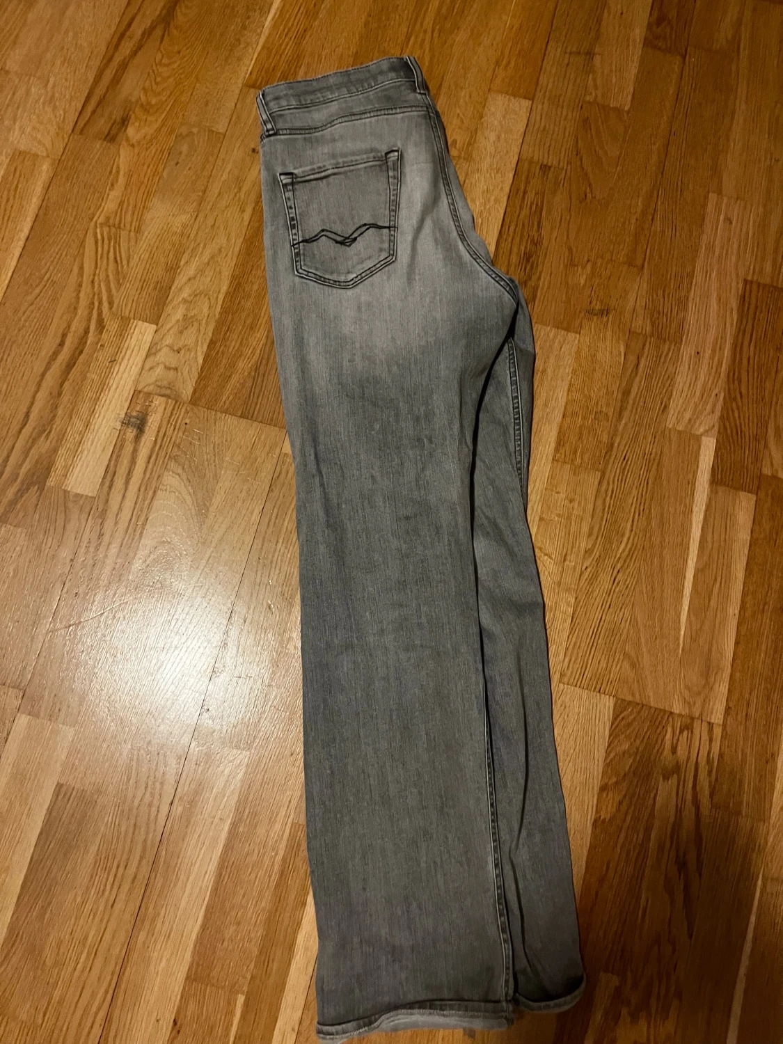 Replay grå jeans straight fit - 3