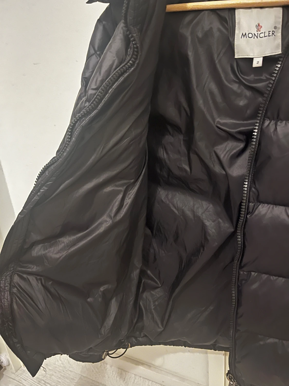 Svart Moncler pufferjacka herr - 3