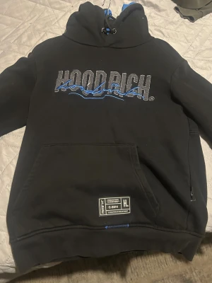 Hoodrich mörkblå/svart - Svart Hoodrich,storlek xs från jd