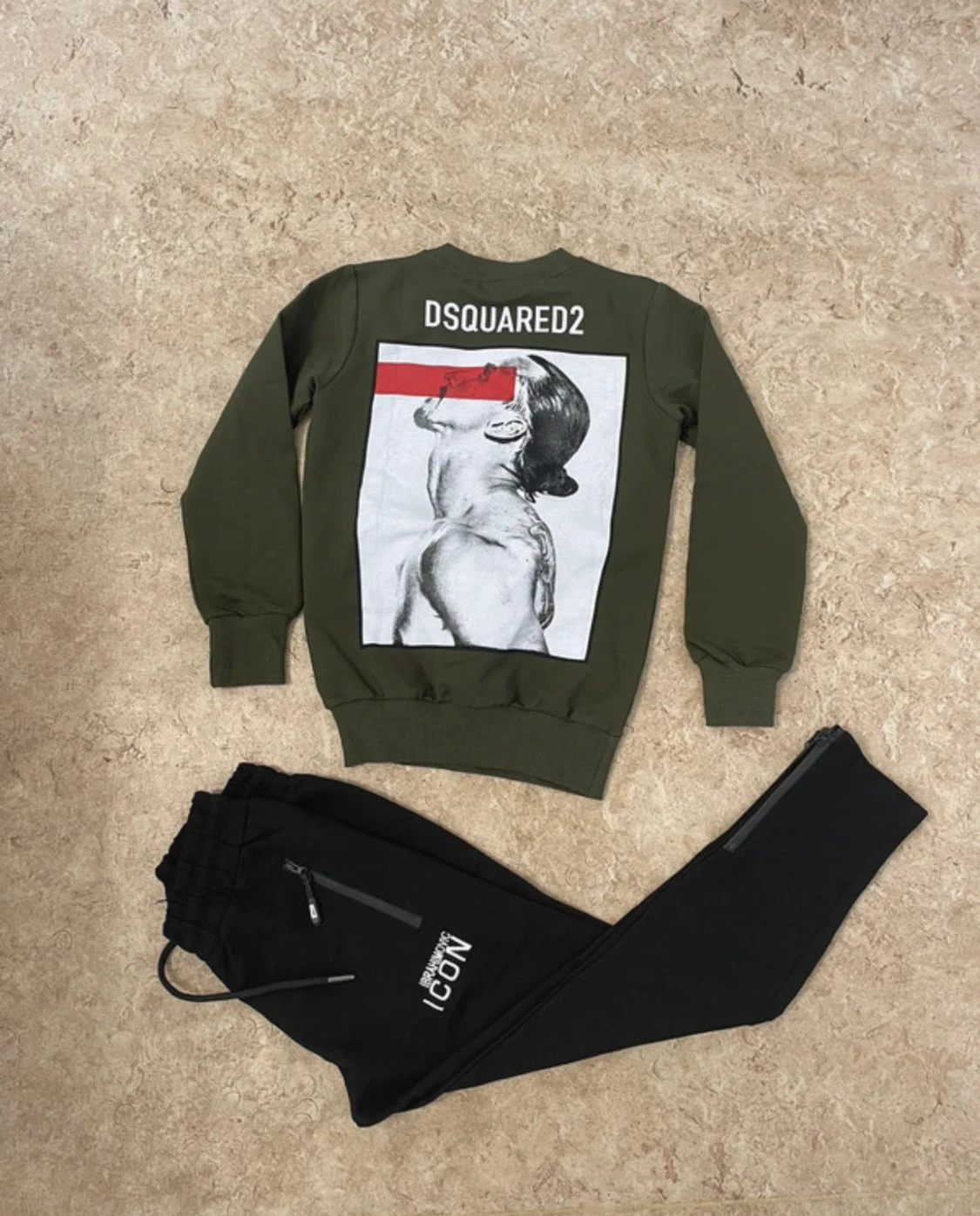 Svarta mjukisbyxor ICON Ibrahimovic - 1