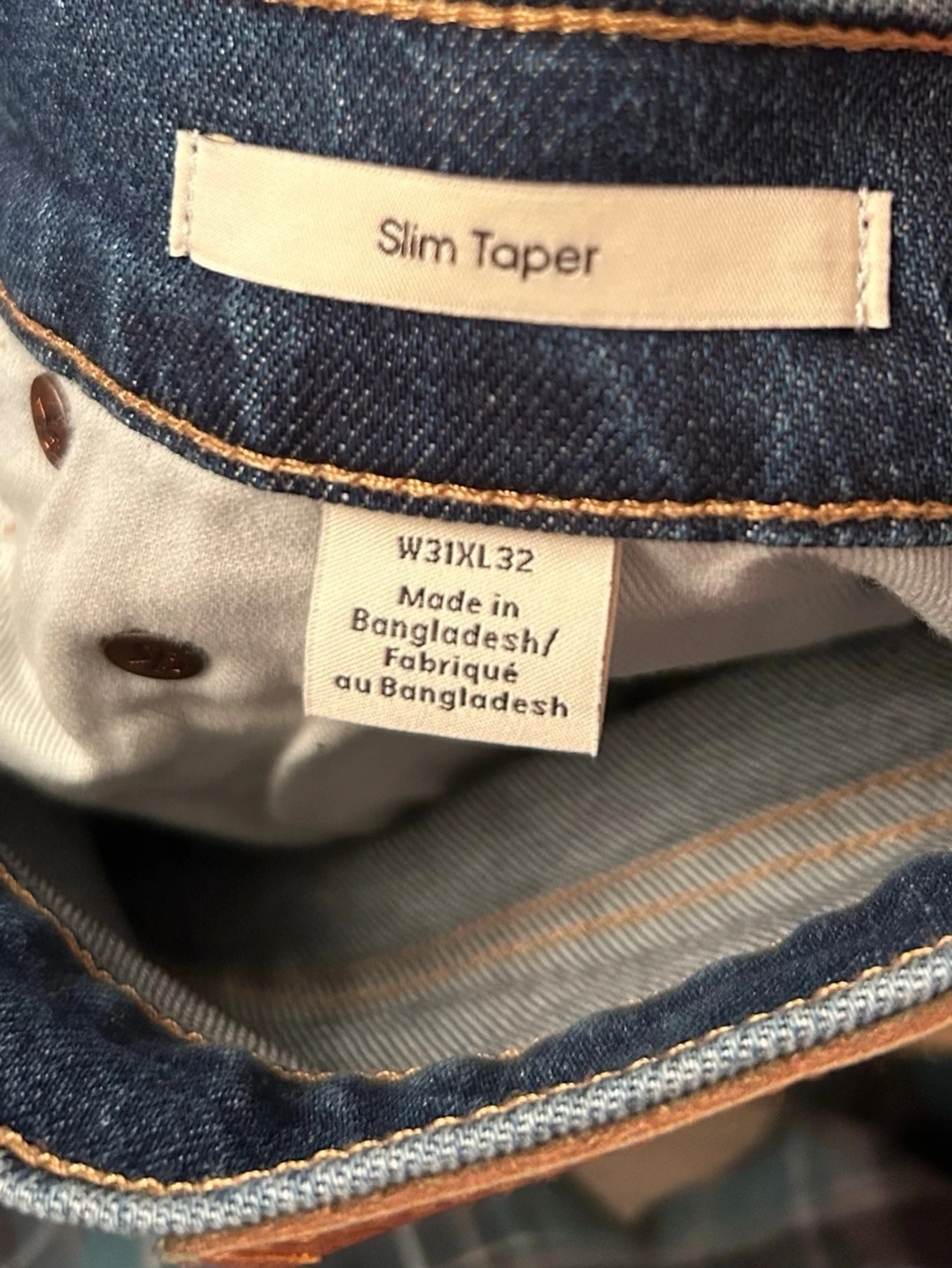 Calvin Klein Slim Taper jeans blå - 4